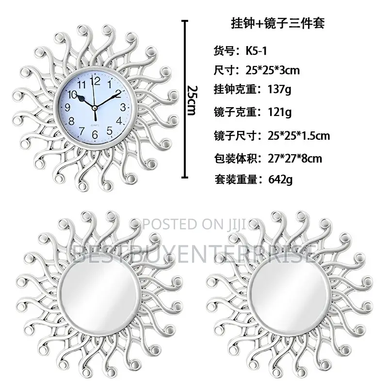 3in1 Wall Clock