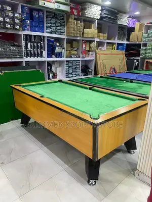 7ft Snooker Board With Coin Legs