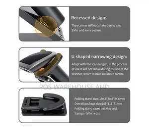 Licon Wireless Barcode Scanner With Stand