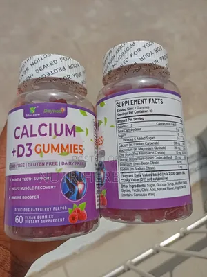 Build Strong Bones With Calcium + D3 Gummies