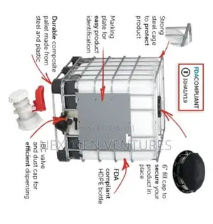 Ibc Storage Tank 1000 Litters for Water and Petrol Storage