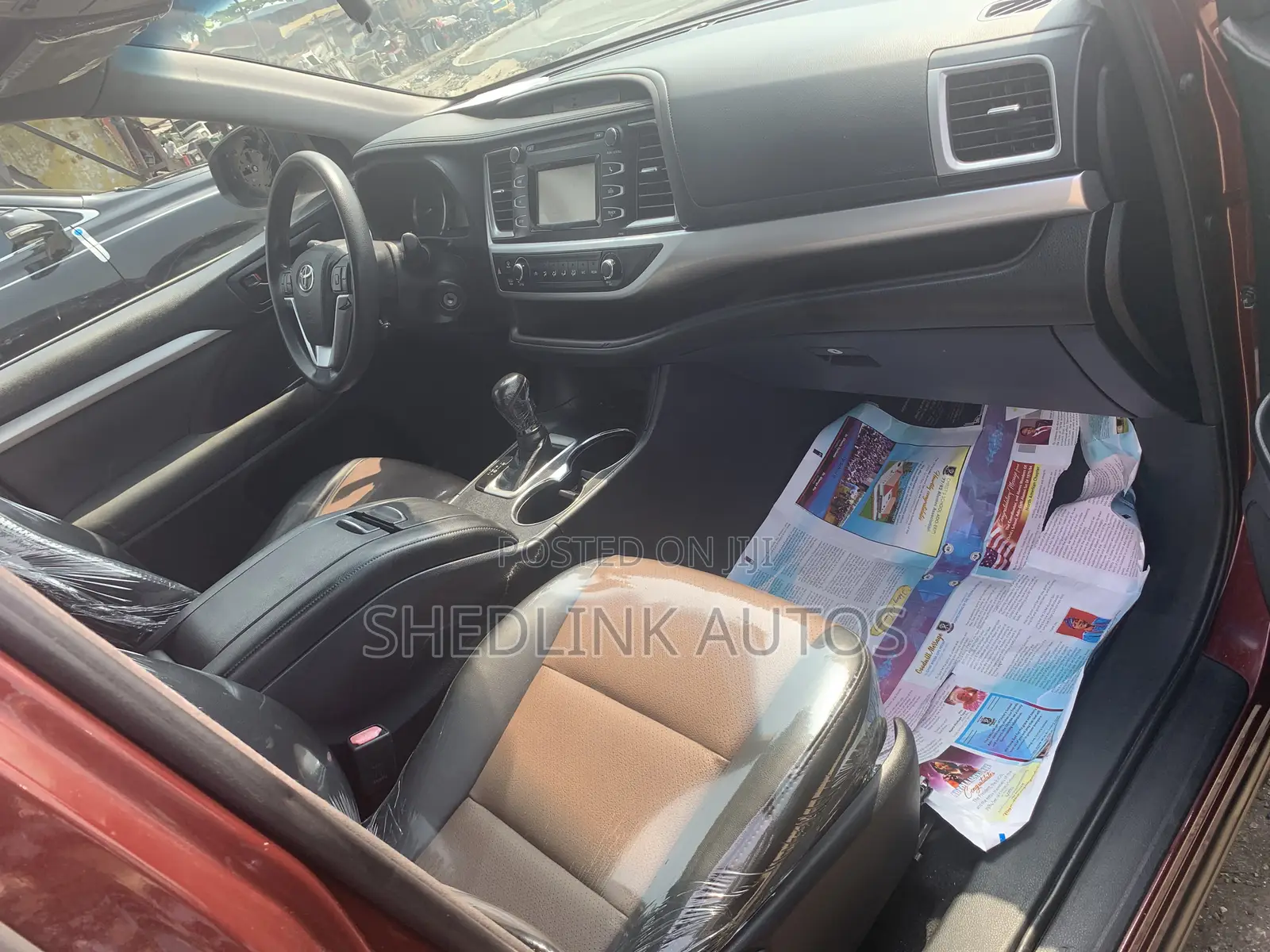 Toyota Highlander 2015 Red