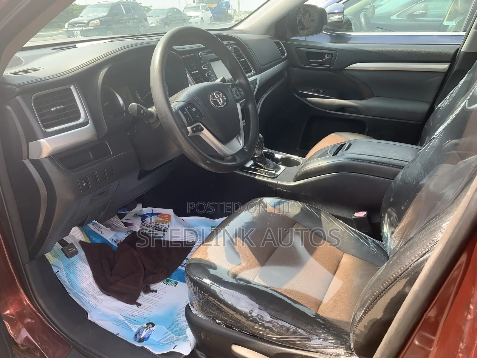 Toyota Highlander 2015 Red
