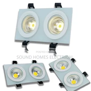 Tricolor 2in1 Glass Recess / Spotlights