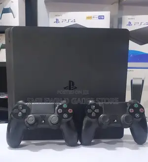 Ps4 Slim 1tb With 2 Controllers + Fc26