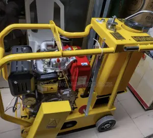 Key Starter and Manuel Start Asphalt Cutting Machine 2in1