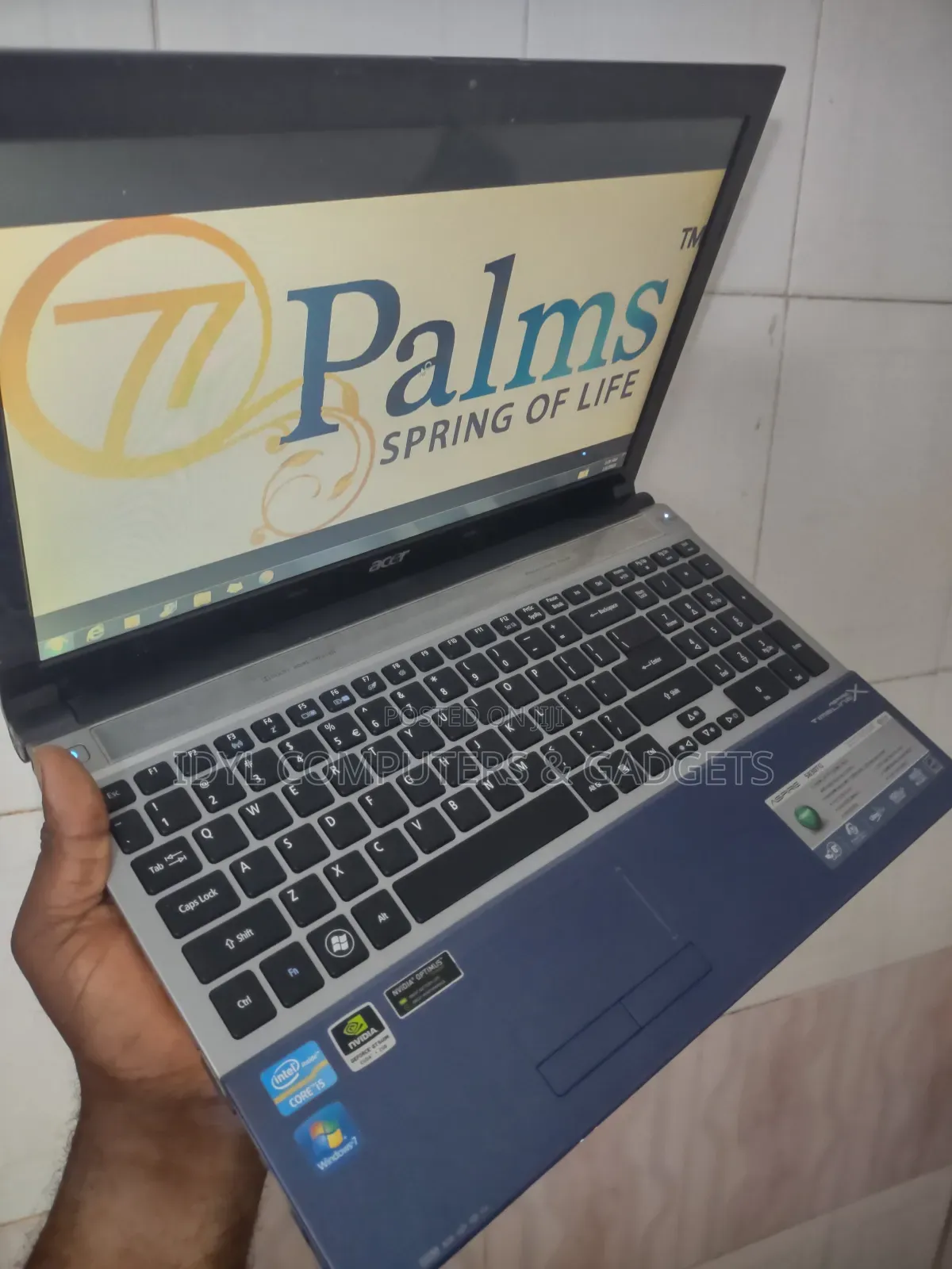 Laptop Acer Aspire 5570 8GB Intel Core I7 HDD 500GB