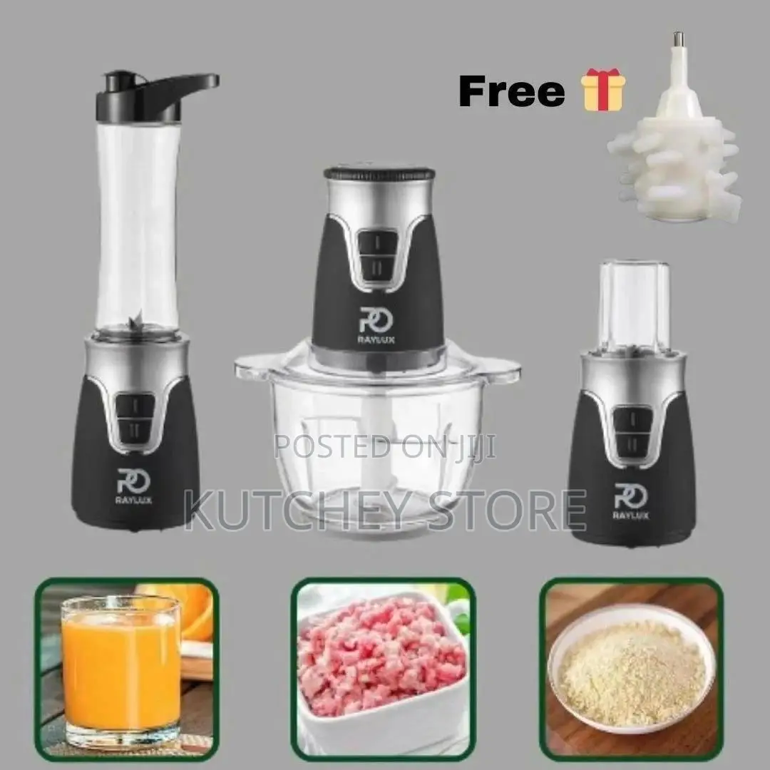 Raylux Multipurpose 4-in-1 Food Processor (Rl210sdf) - 3 L