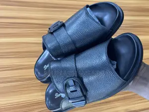 Italian Leather Slipers for Men
