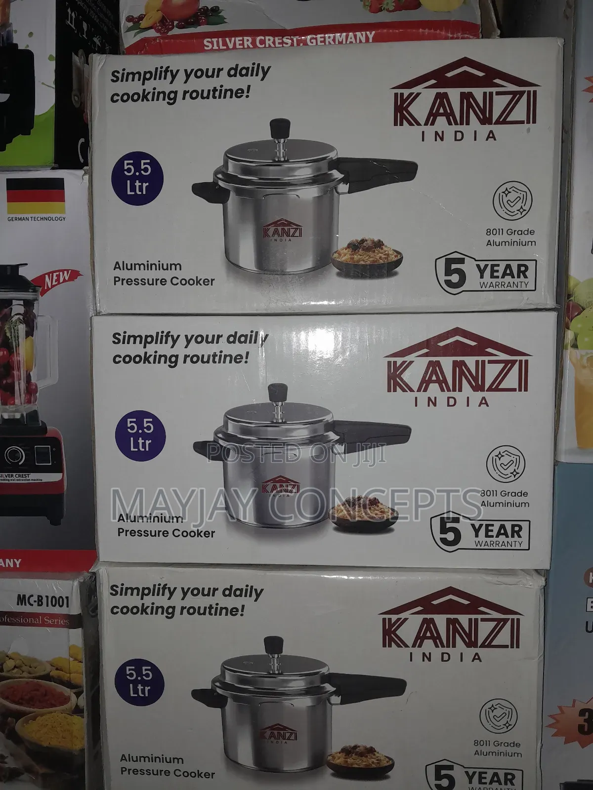 5.5litres Kanzi Pressure Cooker/Pot