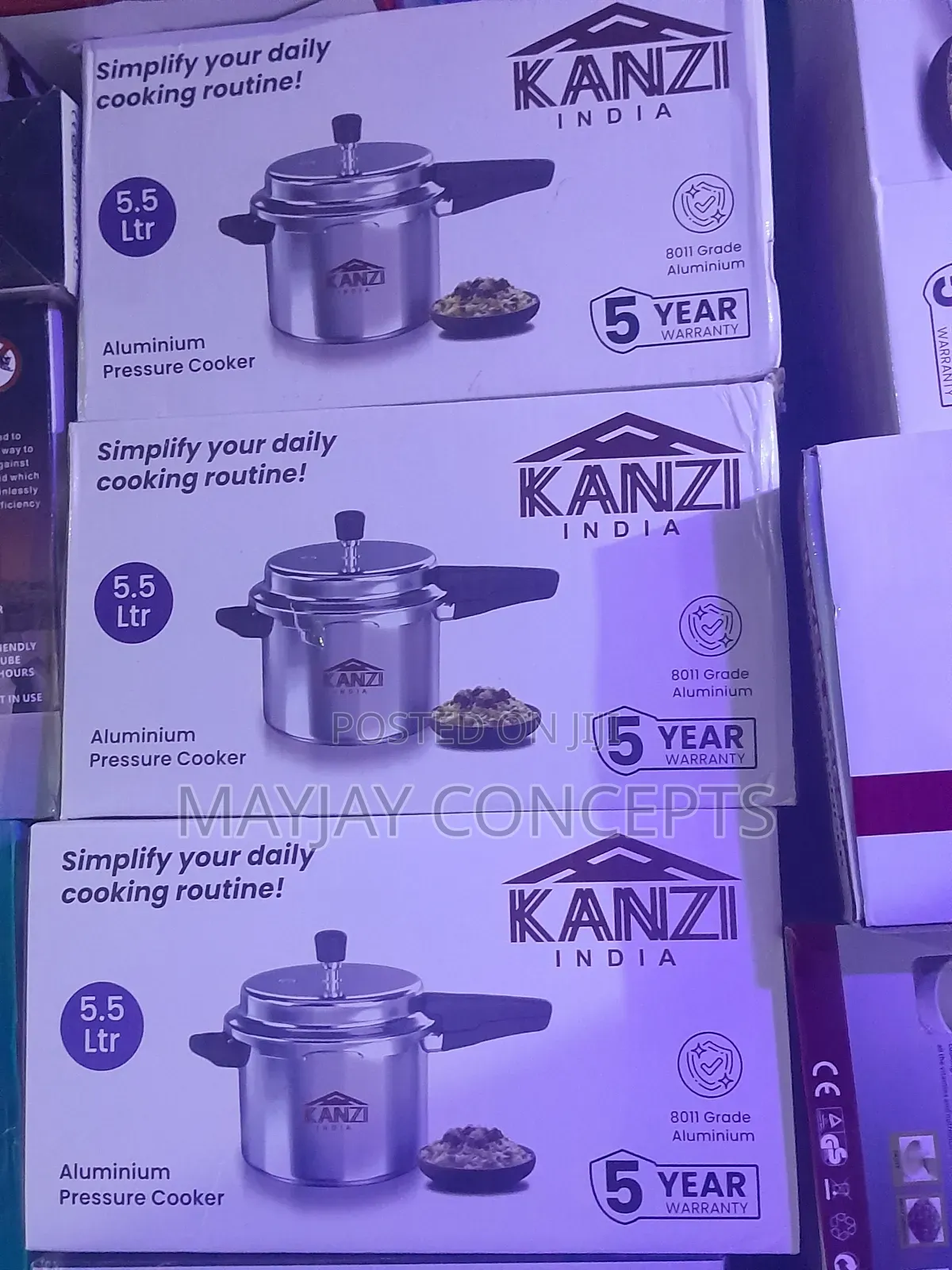5.5litres Kanzi Pressure Cooker/Pot
