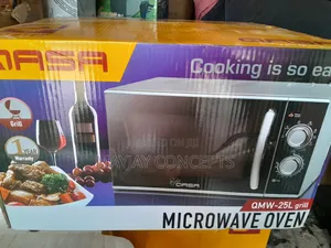 25litres Qasa Microwave Oven With Grill,Defrost and 5-Level Options