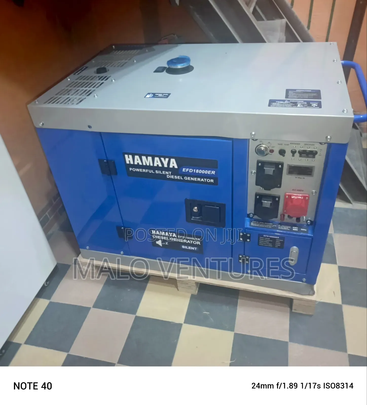 Three Phase 10kva Yamaha Diesel Generator 100% Copper