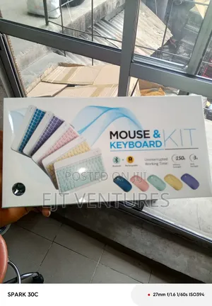 Photo - Rechargeable Bluetooth Keyboard and Mouse