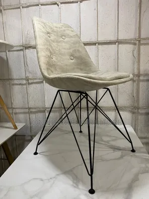 High Quality Fabric Bar Stool With Basket Iron Leg