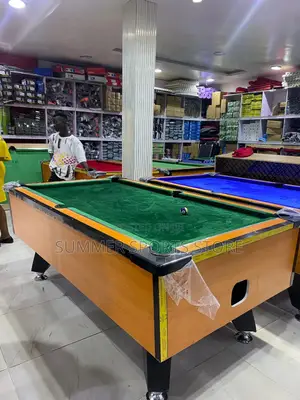 Green 7ft Akala Coin Snooker Board