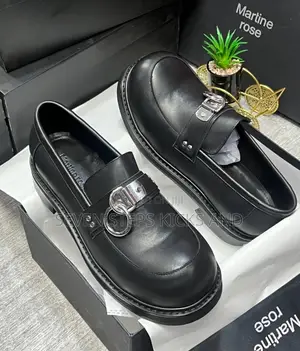High Quality Martine Rose Pure Leather Luxury Loafers