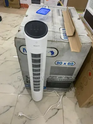 Oscillating Maxi 40'' Tower Fan - Compact and Sleek Design.