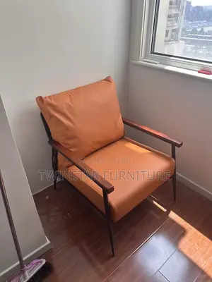 Photo - New Modern Leather Single Sofa Seat