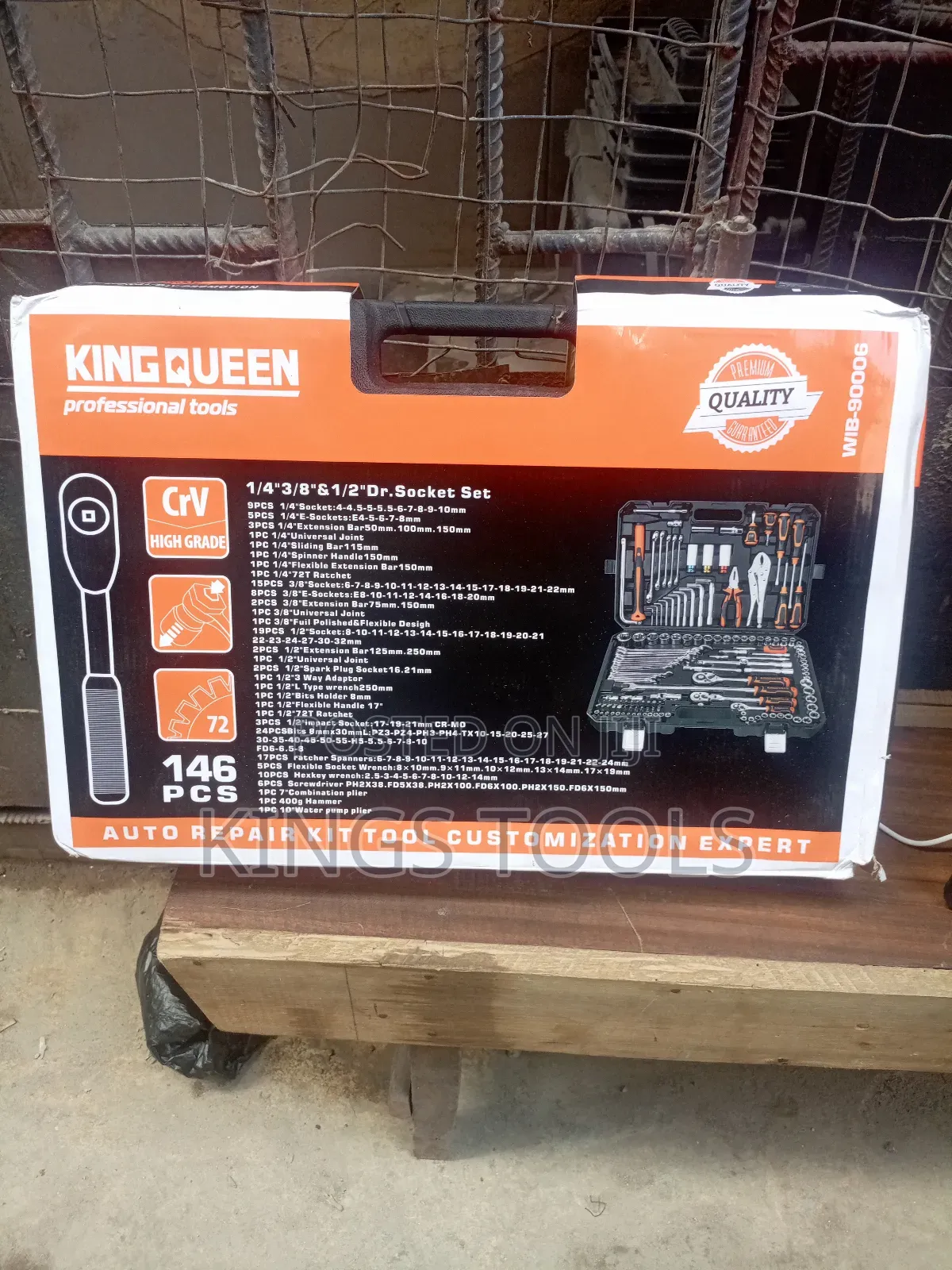 146pcs Tools Box