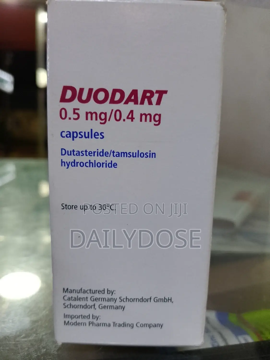 Duodart Capsules With Nafdac Number