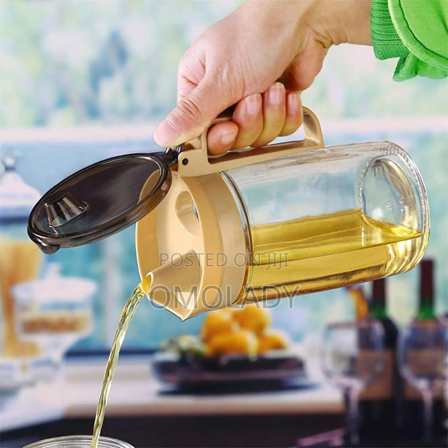 Oil Bottle Dispenser Jar