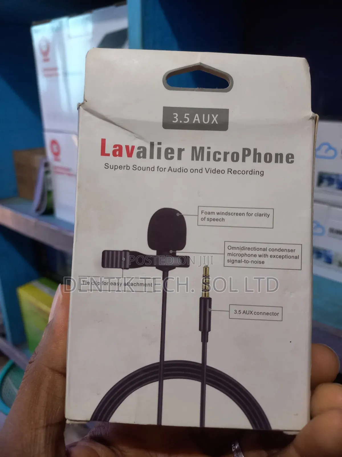 3.5aux Lavalier Microphone