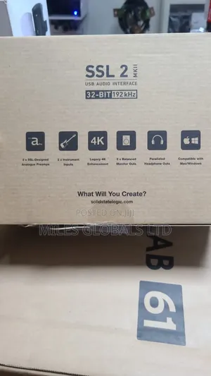 Solid State Soundcard Ssl2+ Mkii 2in 4out