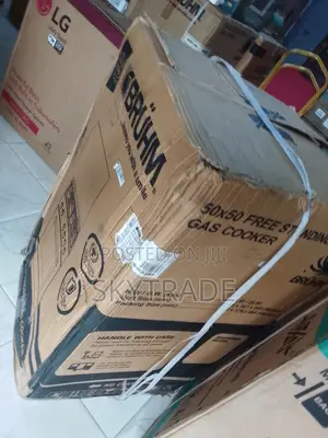 Available Bruhm 3+1 Gas Cooker (Oven) Black