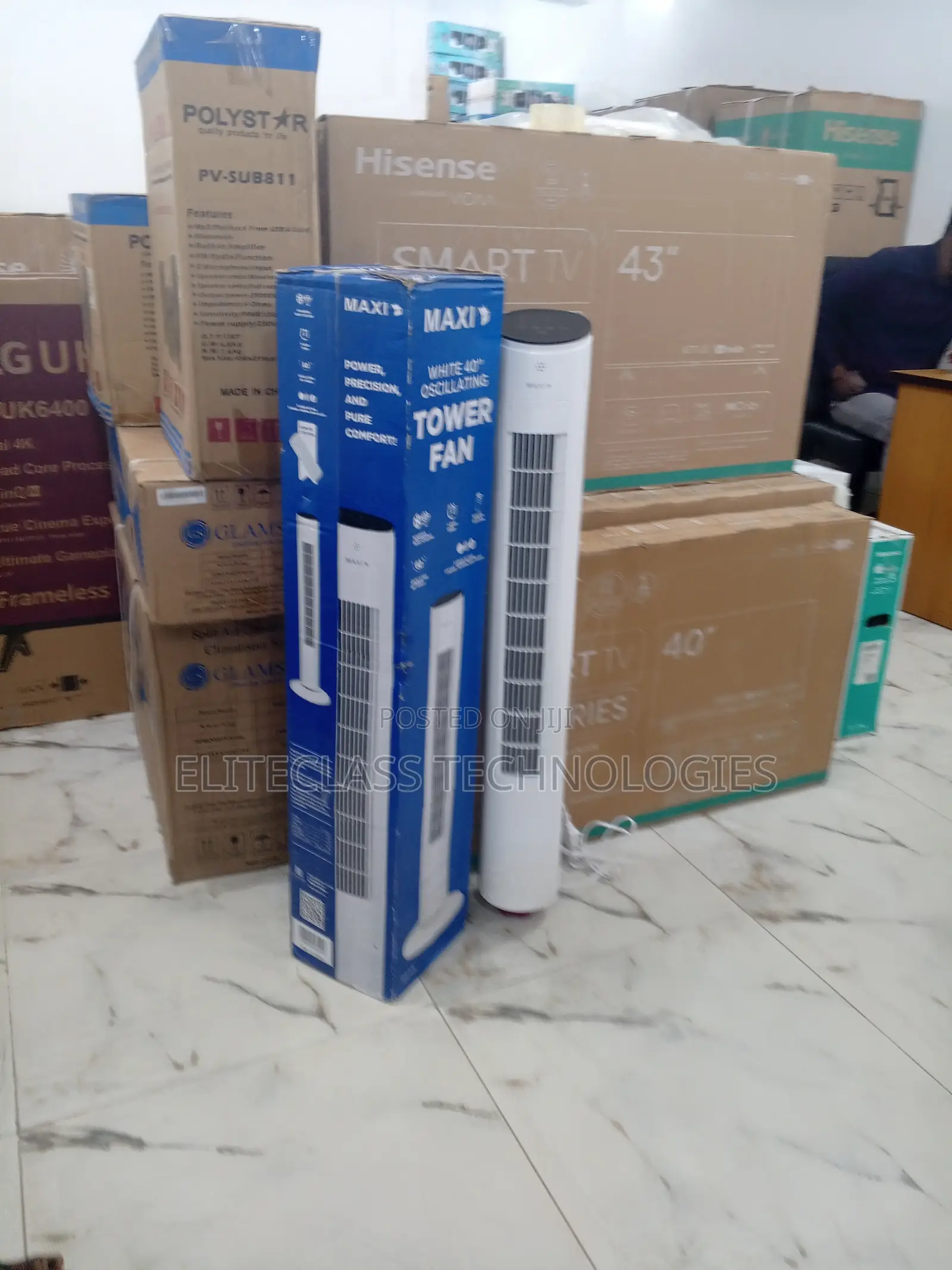 Maxi Cool Breeze 40" Oscillating Tower Fan