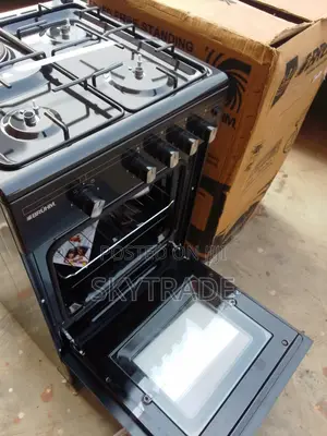 Introducing Bruhm One Electric + Three Burners Gas Cooker