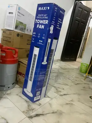 Maxi White 40'' Tower Fan - Best Cooling Partner This Season