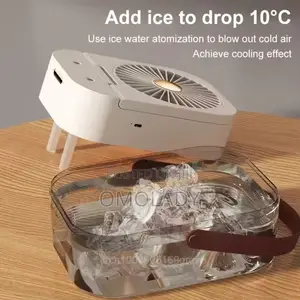 Dual Spray Night Light Spray Humidifier With Conditioner Fan