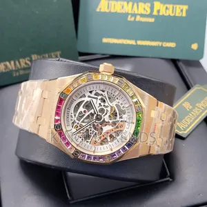 Ap Colored Stone Automatic Chain Watch