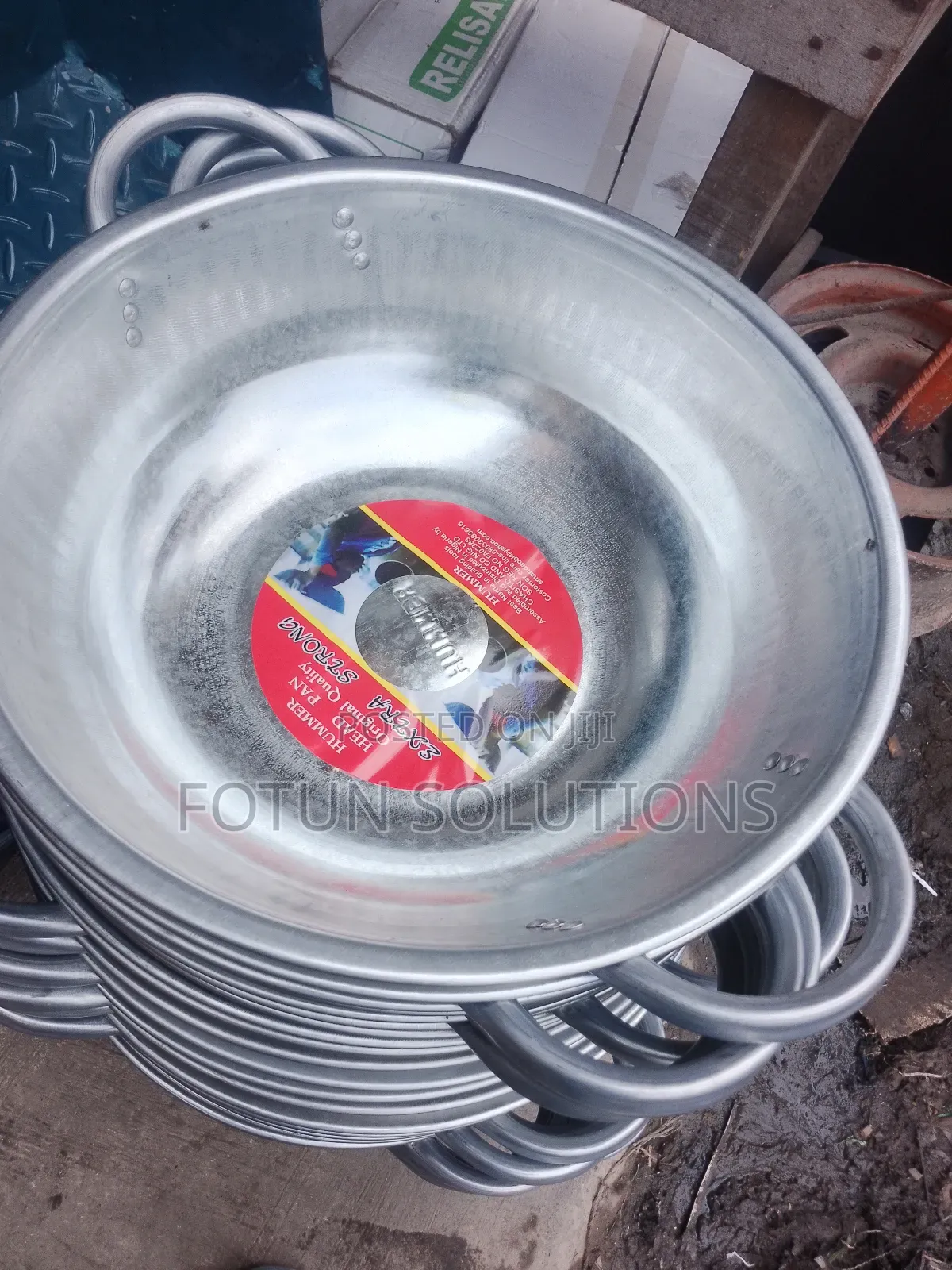 Head Pan for Cement