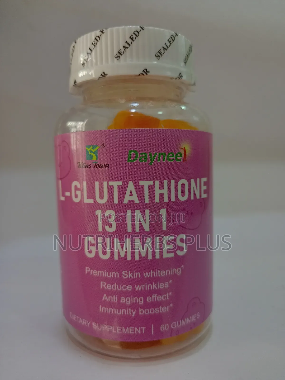 L-Glutathione 13 In1 Gummies for Premium Skin Whitening