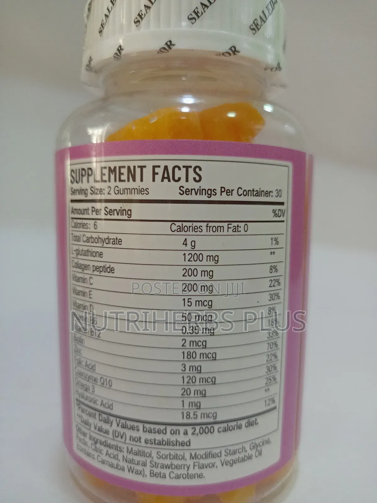 L-Glutathione 13 In1 Gummies for Premium Skin Whitening