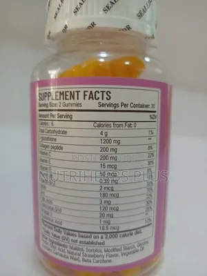 L-Glutathione 13 In1 Gummies for Premium Skin Whitening