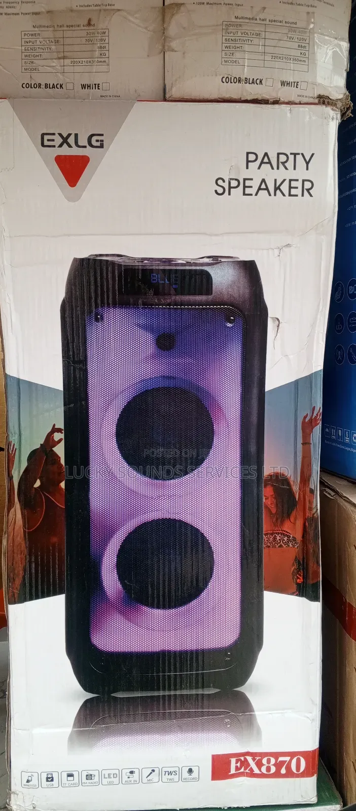 EXLG PA SYSTEM Double Woofer 10000w
