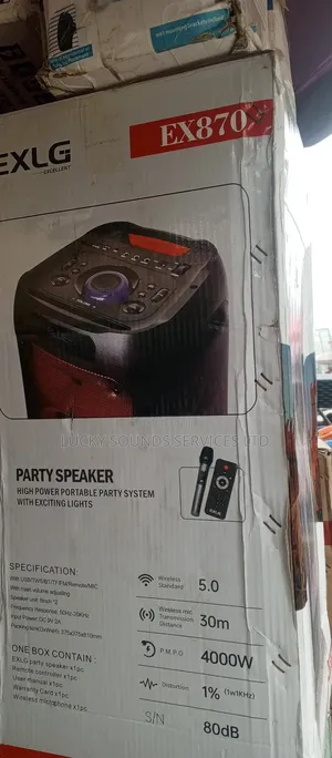 EXLG PA SYSTEM Double Woofer 10000w