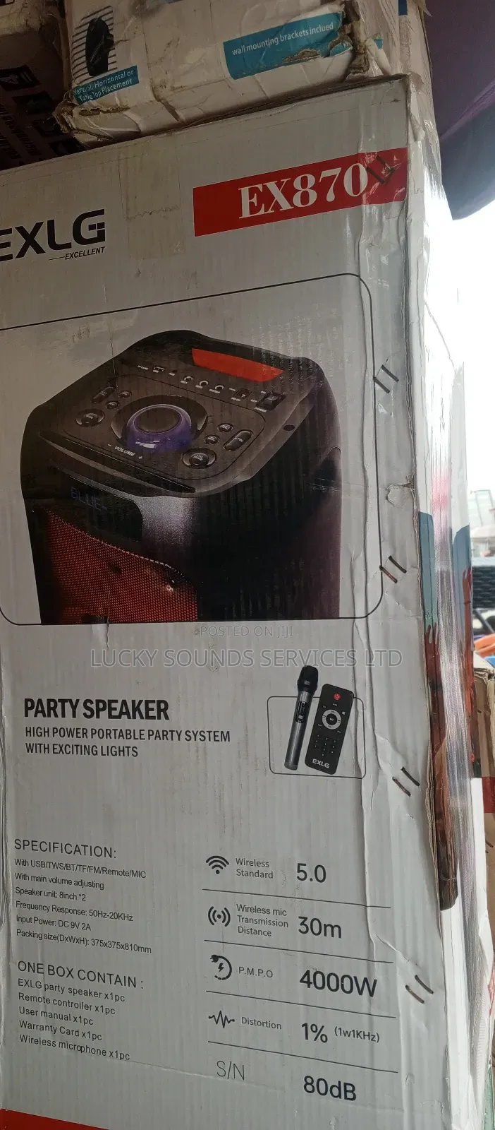 EXLG PA SYSTEM Double Woofer 10000w
