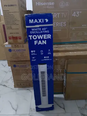 Maxi 40" Oscillating Spinning Tower Fan