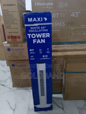 Maxi 40" Modern Oscillating Tower Fan