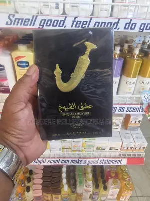 Ishq Al Shuyukh Gold Lattafa Perfumes for Women and Men