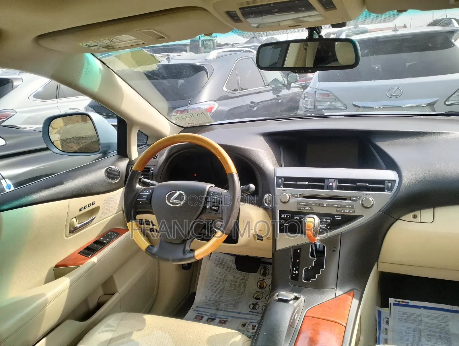 Lexus RX 350 2012 Blue