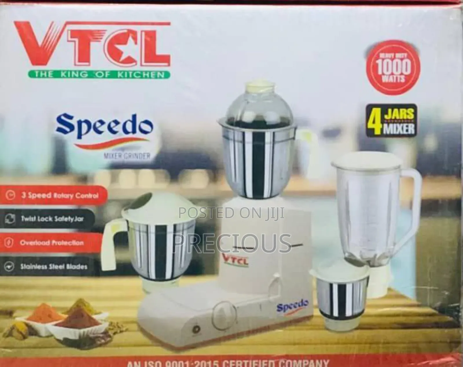 VTCL 4 Jars Mixer
