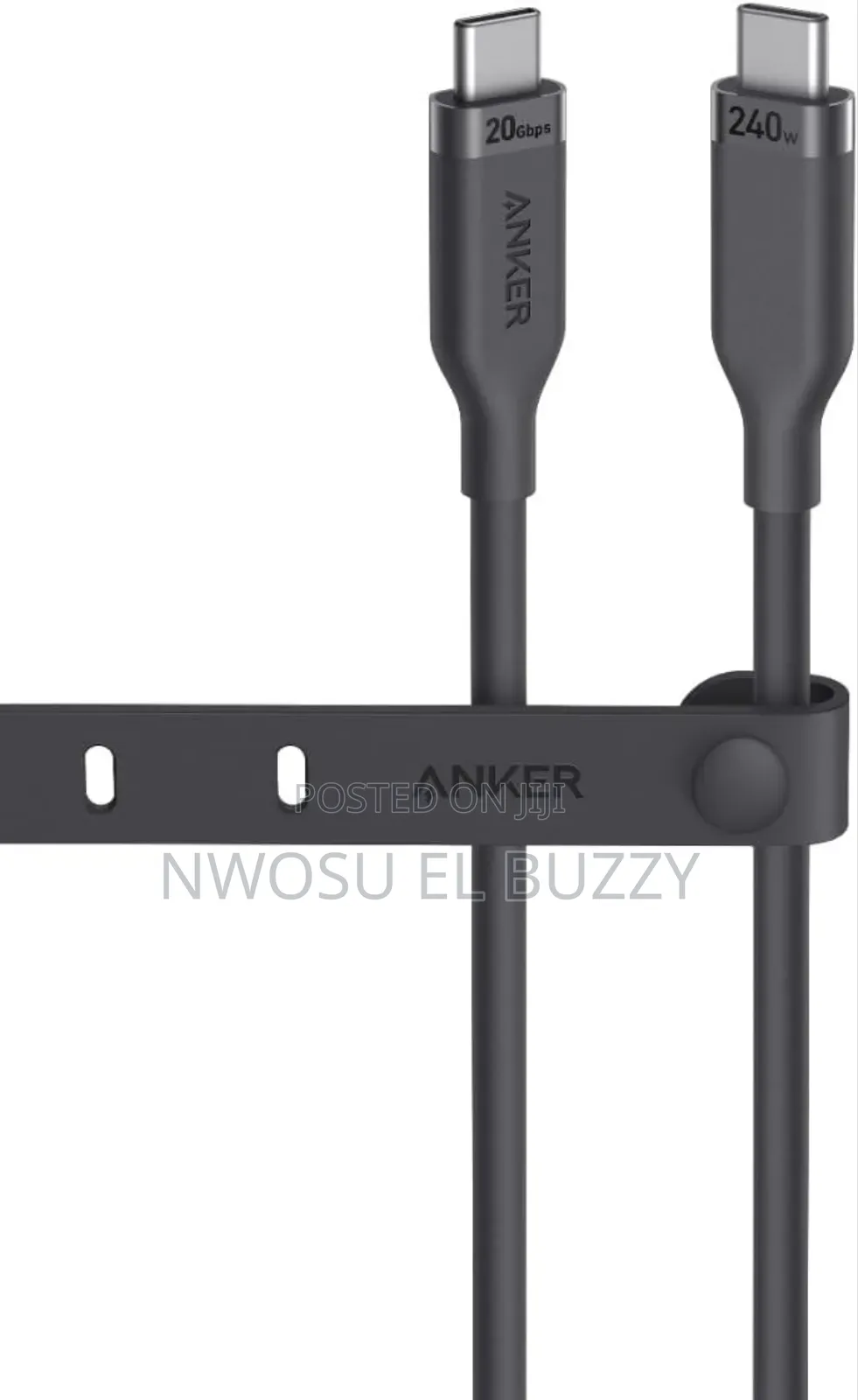 Anker USB -C to USB C Cable 3ft 240w 20gnps Bio-Based