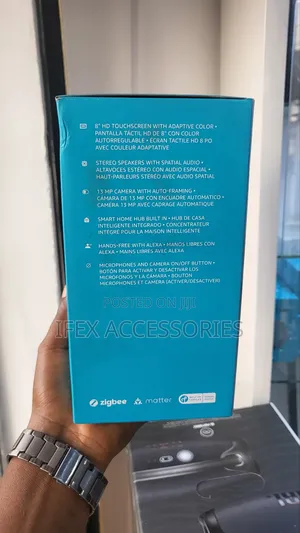 Amazon Echo Show 8 (3nd Gen) With Alexa Black