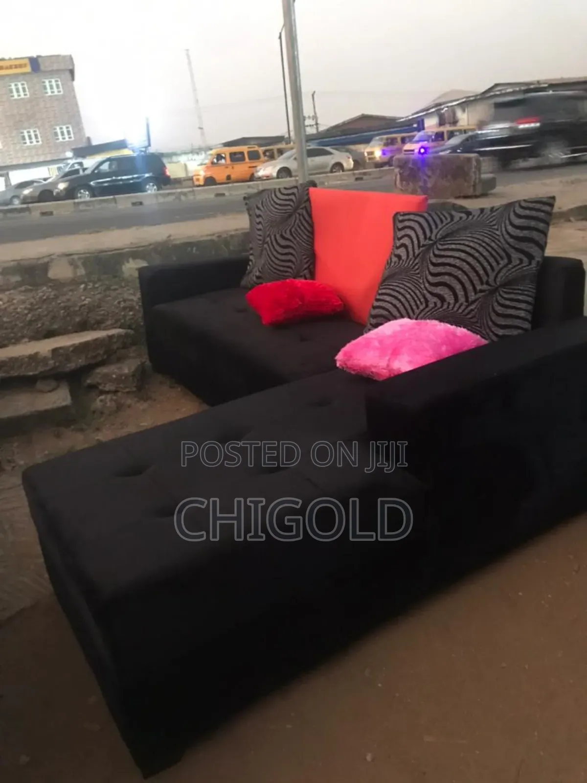 Living Room Fabric Sofa