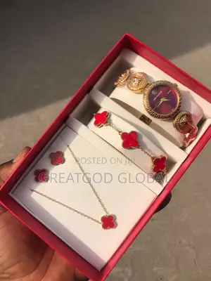 Photo - Ten Billion Red Face Combo Ladies Wristwatch